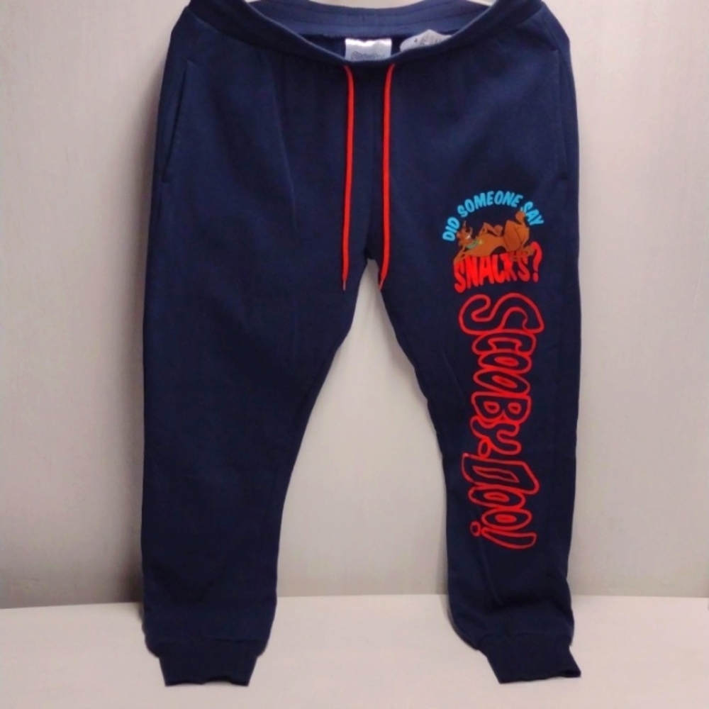 Navy Blue Joggers Scooby Doo size M